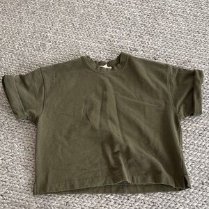 Madewell Olive Green Short Sleeve Tee